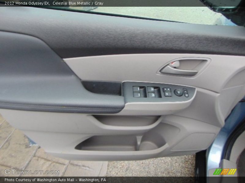 Celestial Blue Metallic / Gray 2012 Honda Odyssey EX