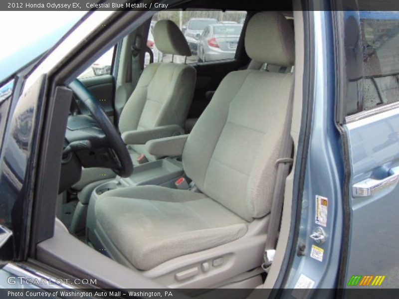 Celestial Blue Metallic / Gray 2012 Honda Odyssey EX