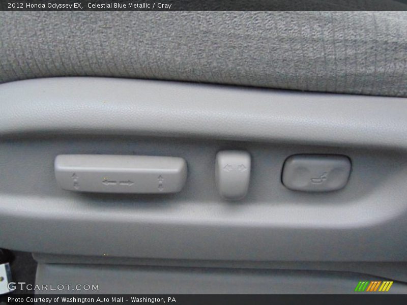 Celestial Blue Metallic / Gray 2012 Honda Odyssey EX