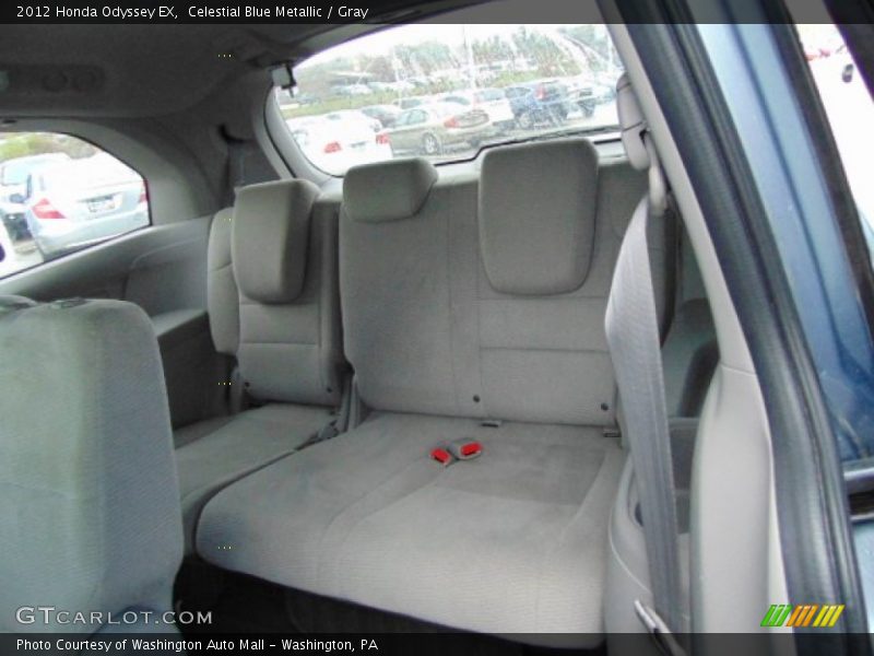 Celestial Blue Metallic / Gray 2012 Honda Odyssey EX