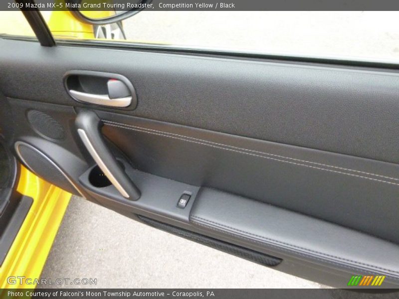 Competition Yellow / Black 2009 Mazda MX-5 Miata Grand Touring Roadster