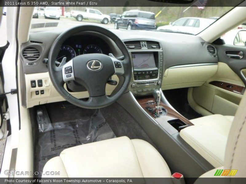 Ecru Interior - 2011 IS 350 AWD 