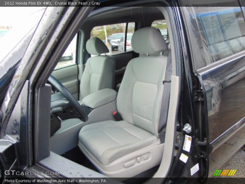 Crystal Black Pearl / Gray 2012 Honda Pilot EX 4WD