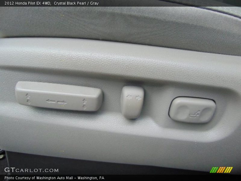 Crystal Black Pearl / Gray 2012 Honda Pilot EX 4WD