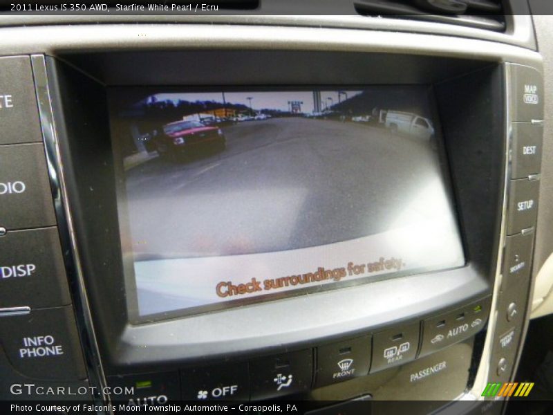 Starfire White Pearl / Ecru 2011 Lexus IS 350 AWD