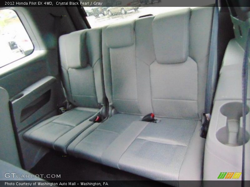 Crystal Black Pearl / Gray 2012 Honda Pilot EX 4WD