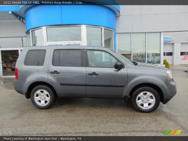 Polished Metal Metallic / Gray 2012 Honda Pilot LX 4WD