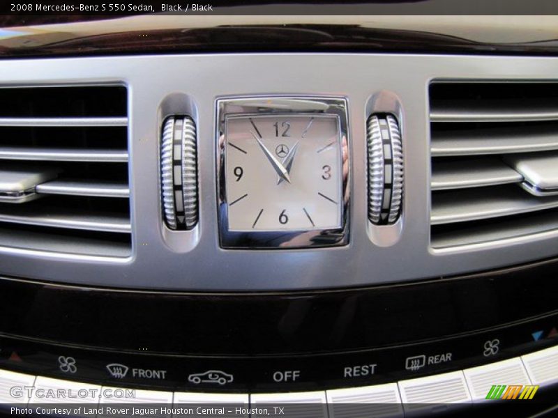 Black / Black 2008 Mercedes-Benz S 550 Sedan