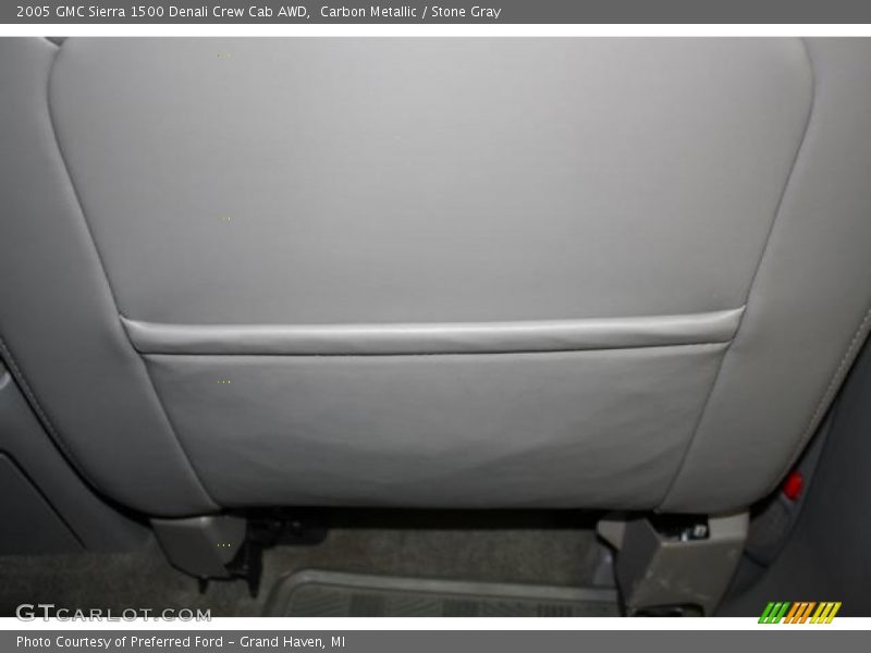 Carbon Metallic / Stone Gray 2005 GMC Sierra 1500 Denali Crew Cab AWD