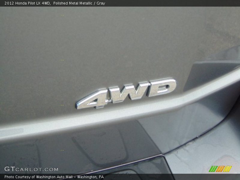 Polished Metal Metallic / Gray 2012 Honda Pilot LX 4WD