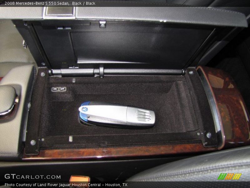 Black / Black 2008 Mercedes-Benz S 550 Sedan