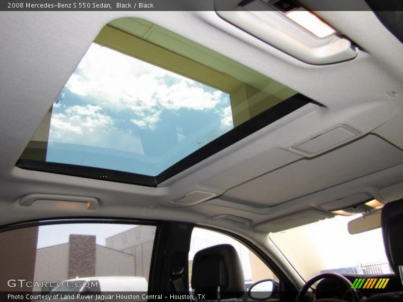 Black / Black 2008 Mercedes-Benz S 550 Sedan