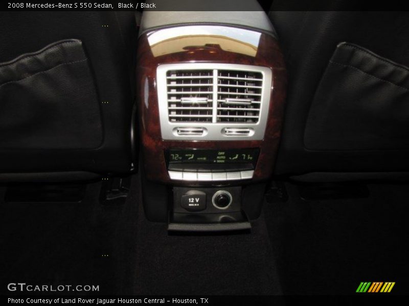 Black / Black 2008 Mercedes-Benz S 550 Sedan