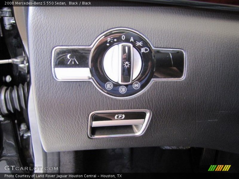 Black / Black 2008 Mercedes-Benz S 550 Sedan