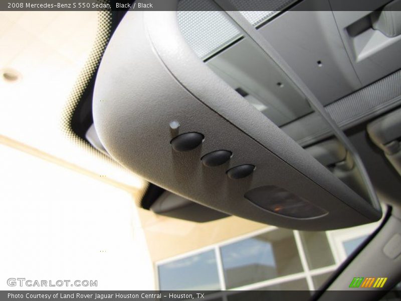 Black / Black 2008 Mercedes-Benz S 550 Sedan