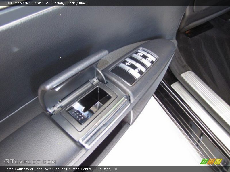 Black / Black 2008 Mercedes-Benz S 550 Sedan