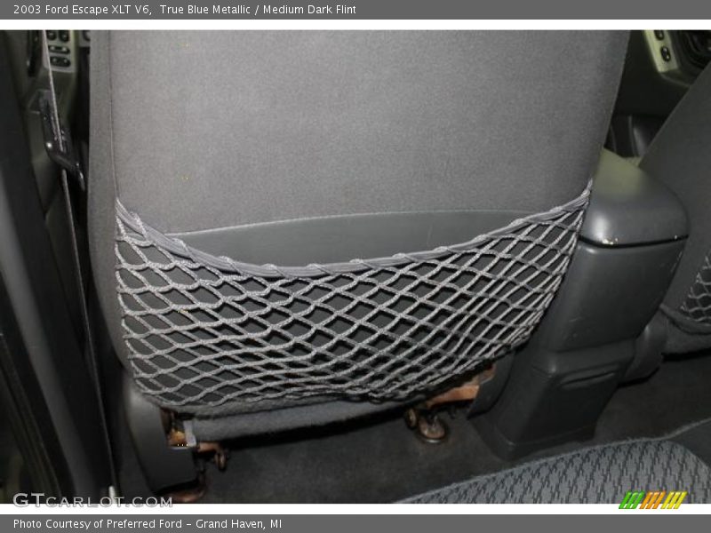 True Blue Metallic / Medium Dark Flint 2003 Ford Escape XLT V6