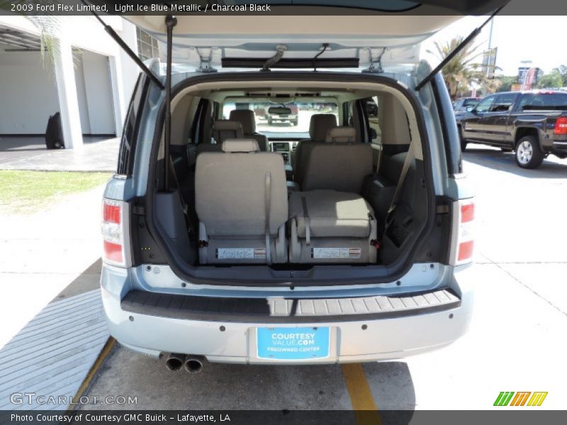 Light Ice Blue Metallic / Charcoal Black 2009 Ford Flex Limited