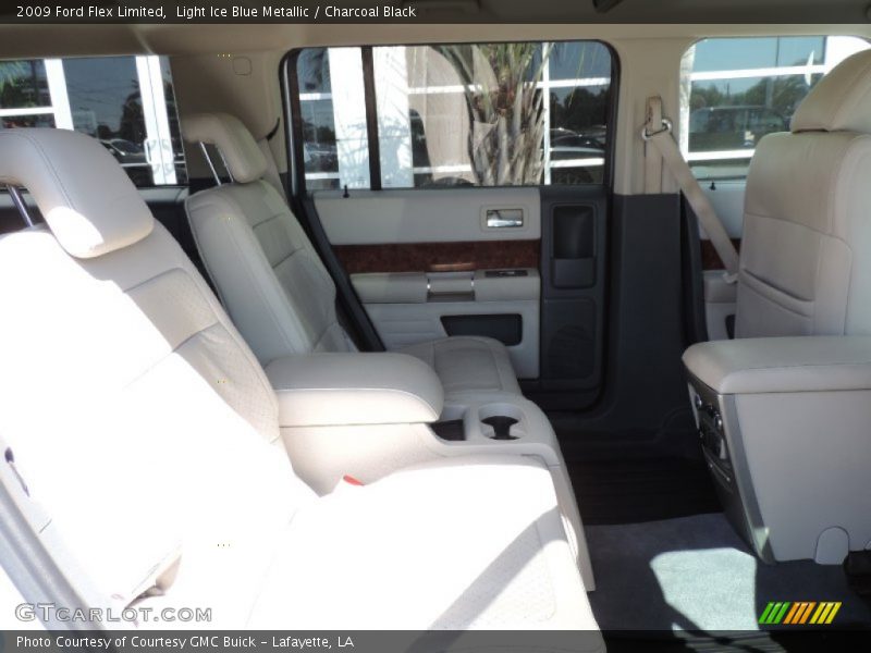 Light Ice Blue Metallic / Charcoal Black 2009 Ford Flex Limited