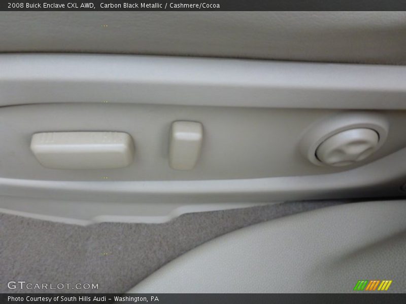 Carbon Black Metallic / Cashmere/Cocoa 2008 Buick Enclave CXL AWD