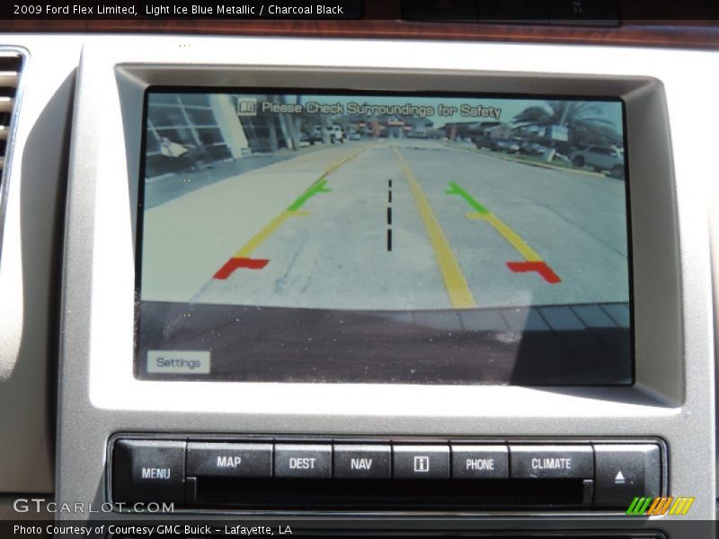 Light Ice Blue Metallic / Charcoal Black 2009 Ford Flex Limited