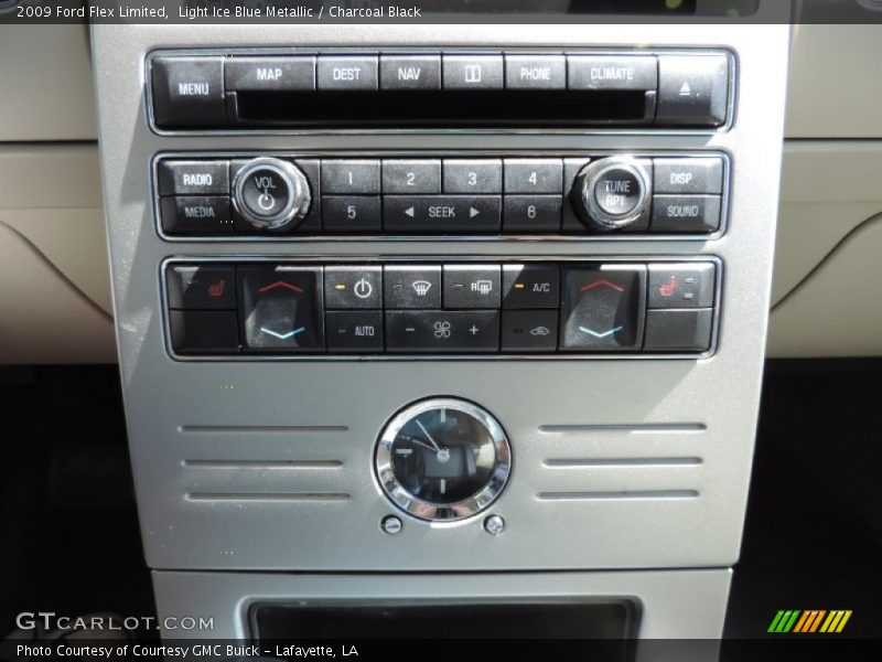 Light Ice Blue Metallic / Charcoal Black 2009 Ford Flex Limited