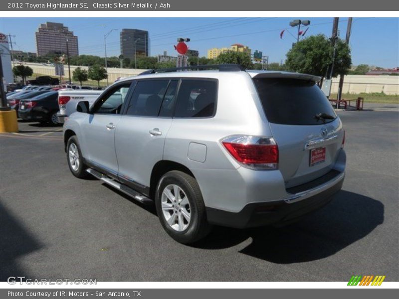 Classic Silver Metallic / Ash 2012 Toyota Highlander SE