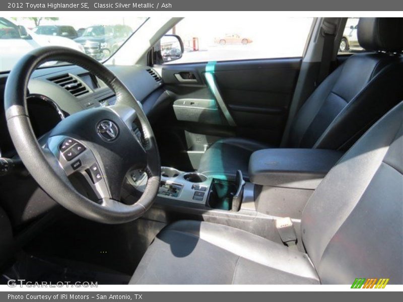 Classic Silver Metallic / Ash 2012 Toyota Highlander SE