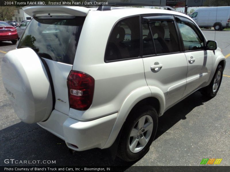 Frosted White Pearl / Dark Charcoal 2004 Toyota RAV4 4WD