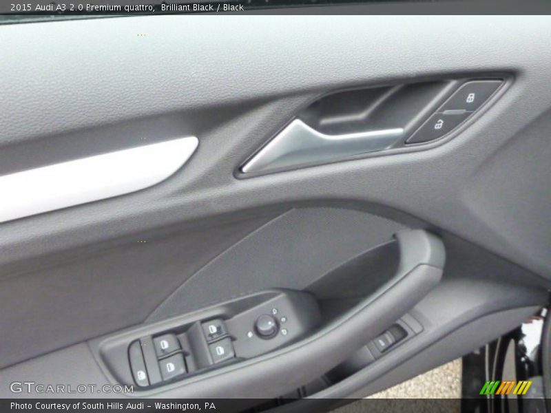 Brilliant Black / Black 2015 Audi A3 2.0 Premium quattro