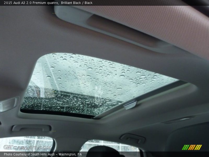 Brilliant Black / Black 2015 Audi A3 2.0 Premium quattro