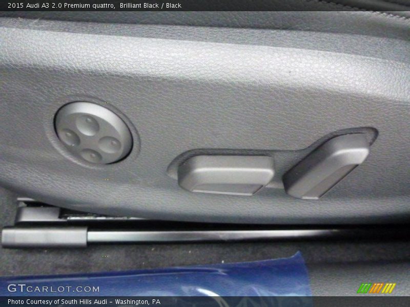 Brilliant Black / Black 2015 Audi A3 2.0 Premium quattro