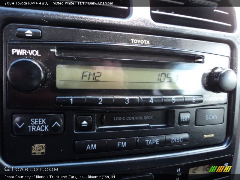 Frosted White Pearl / Dark Charcoal 2004 Toyota RAV4 4WD