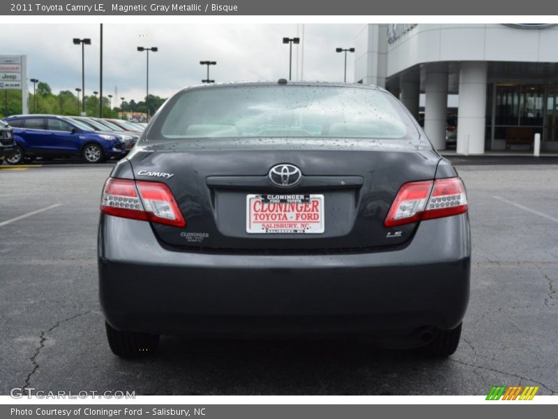 Magnetic Gray Metallic / Bisque 2011 Toyota Camry LE