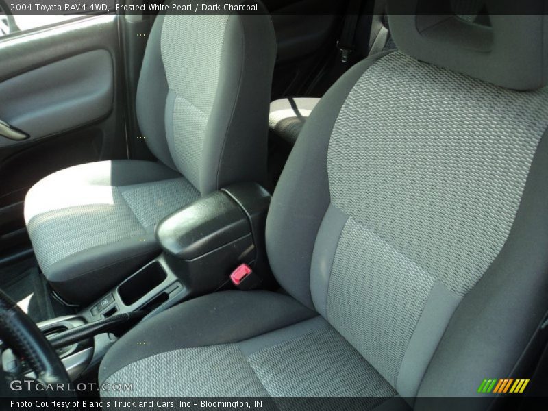 Frosted White Pearl / Dark Charcoal 2004 Toyota RAV4 4WD