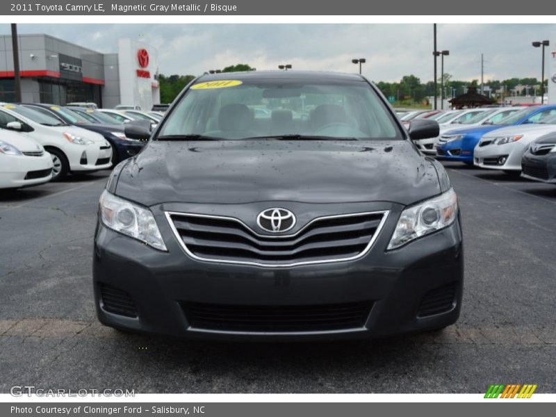 Magnetic Gray Metallic / Bisque 2011 Toyota Camry LE