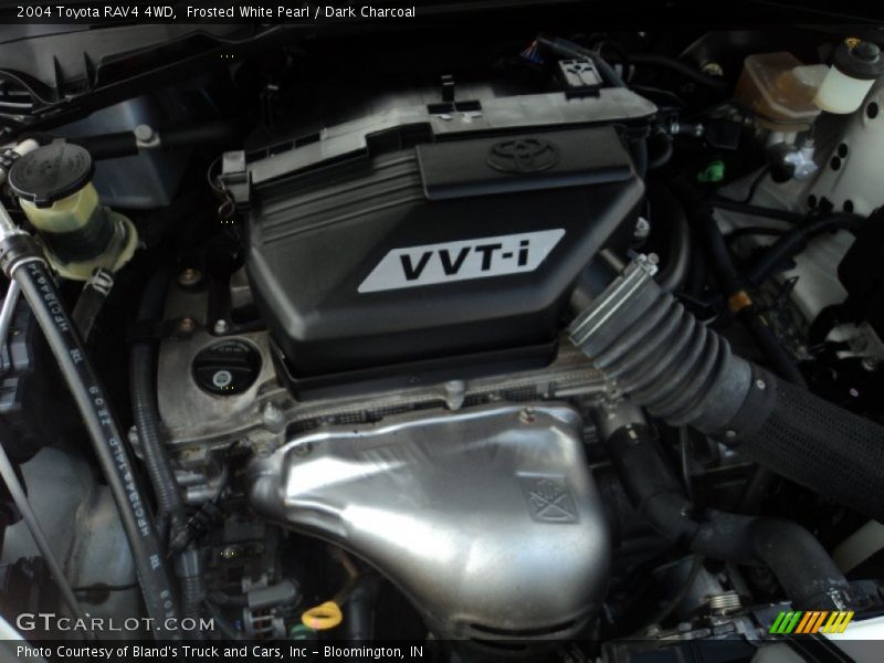 Frosted White Pearl / Dark Charcoal 2004 Toyota RAV4 4WD