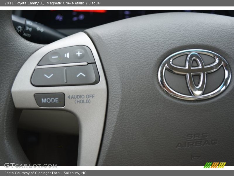 Magnetic Gray Metallic / Bisque 2011 Toyota Camry LE