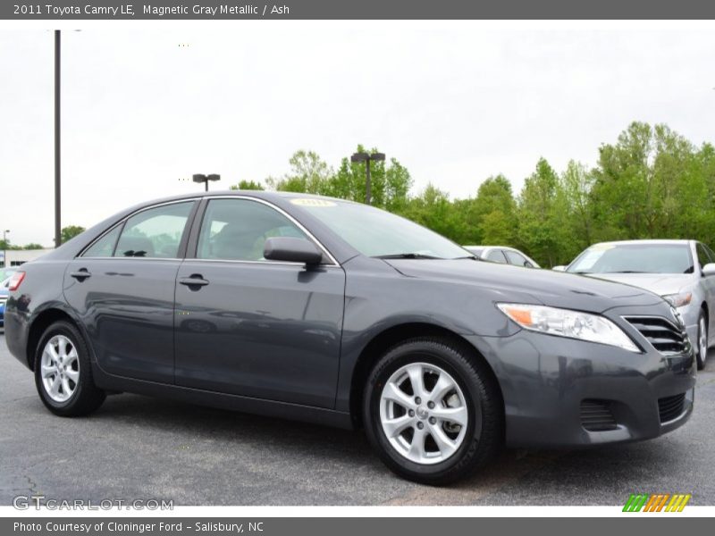 Magnetic Gray Metallic / Ash 2011 Toyota Camry LE