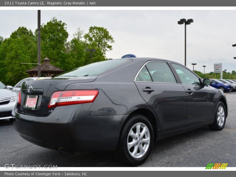 Magnetic Gray Metallic / Ash 2011 Toyota Camry LE