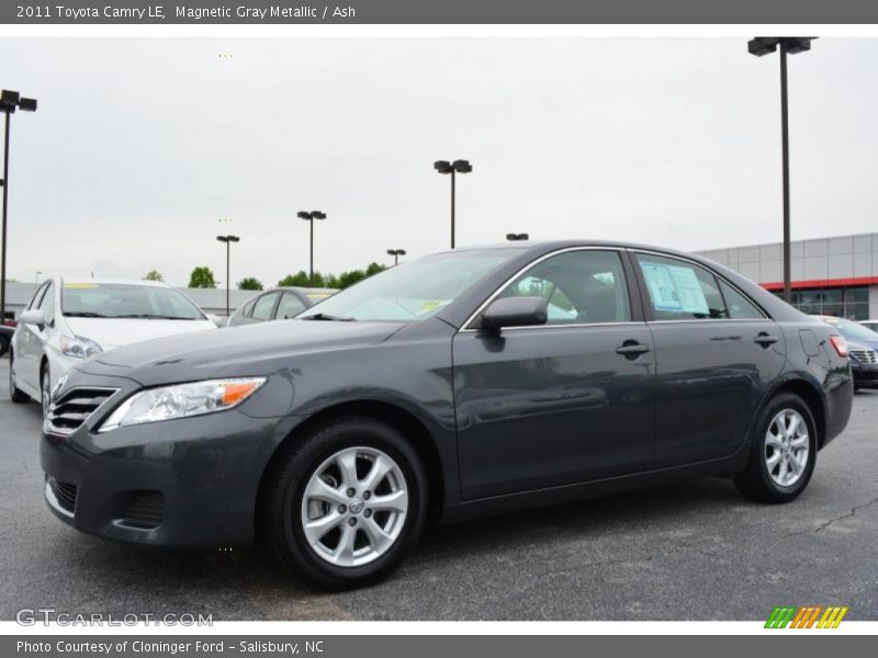 Magnetic Gray Metallic / Ash 2011 Toyota Camry LE