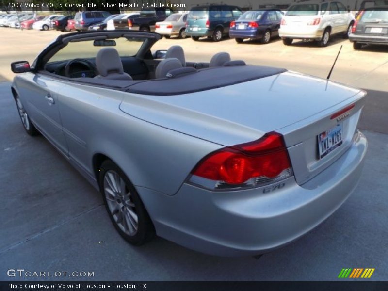 Silver Metallic / Calcite Cream 2007 Volvo C70 T5 Convertible