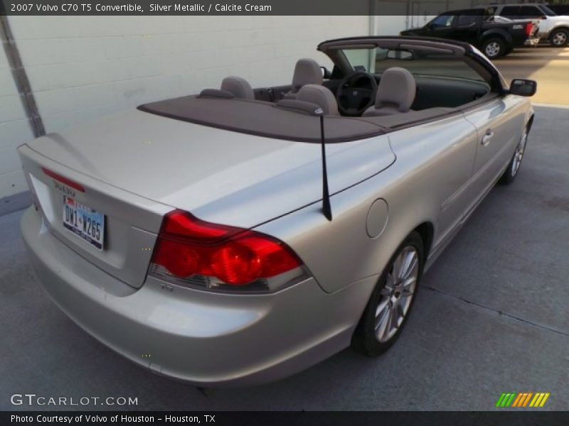 Silver Metallic / Calcite Cream 2007 Volvo C70 T5 Convertible