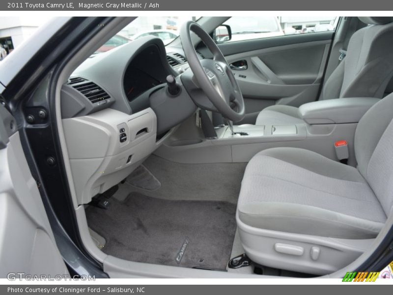 Magnetic Gray Metallic / Ash 2011 Toyota Camry LE