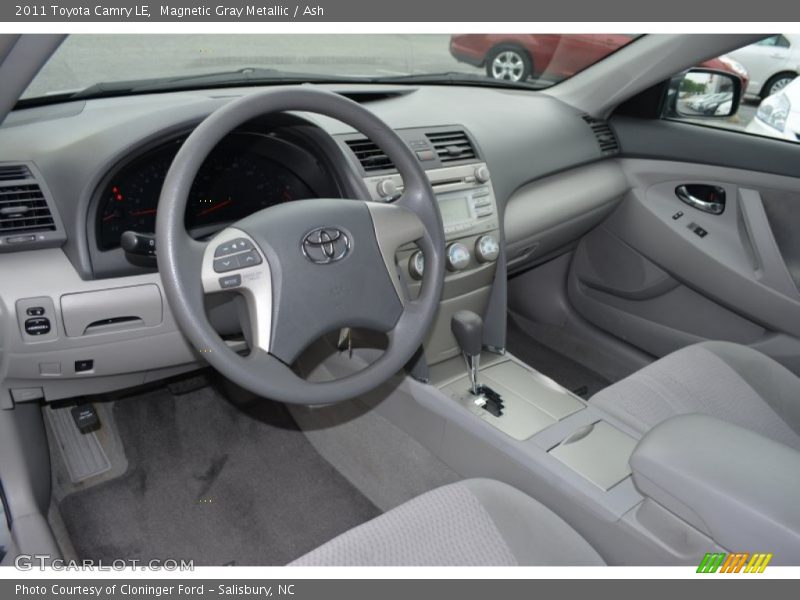 Magnetic Gray Metallic / Ash 2011 Toyota Camry LE