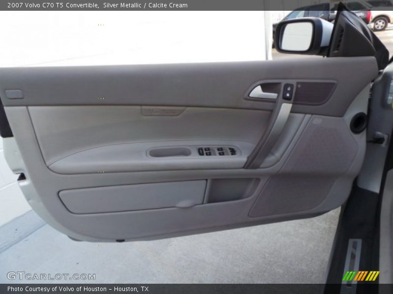 Silver Metallic / Calcite Cream 2007 Volvo C70 T5 Convertible