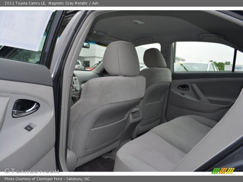 Magnetic Gray Metallic / Ash 2011 Toyota Camry LE