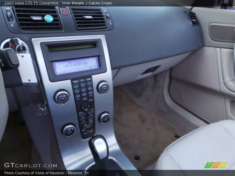 Silver Metallic / Calcite Cream 2007 Volvo C70 T5 Convertible