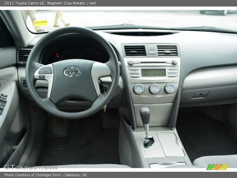 Magnetic Gray Metallic / Ash 2011 Toyota Camry LE