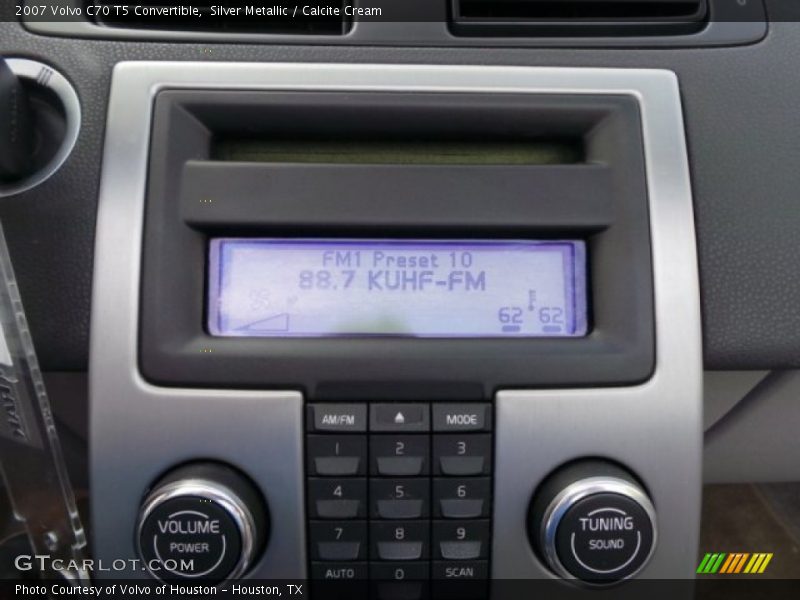 Silver Metallic / Calcite Cream 2007 Volvo C70 T5 Convertible